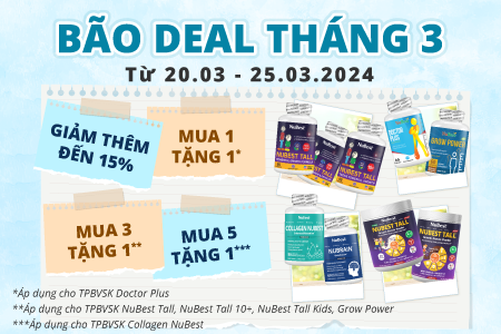 Tháng 3 này, đến TVBUY để nhận ngay deal “chất”