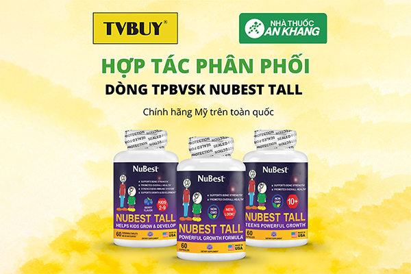 Nhân đôi tiện lợi khi mua NuBest Tall tại hệ thống gần 500 nhà thuốc An Khang trên toàn quốc