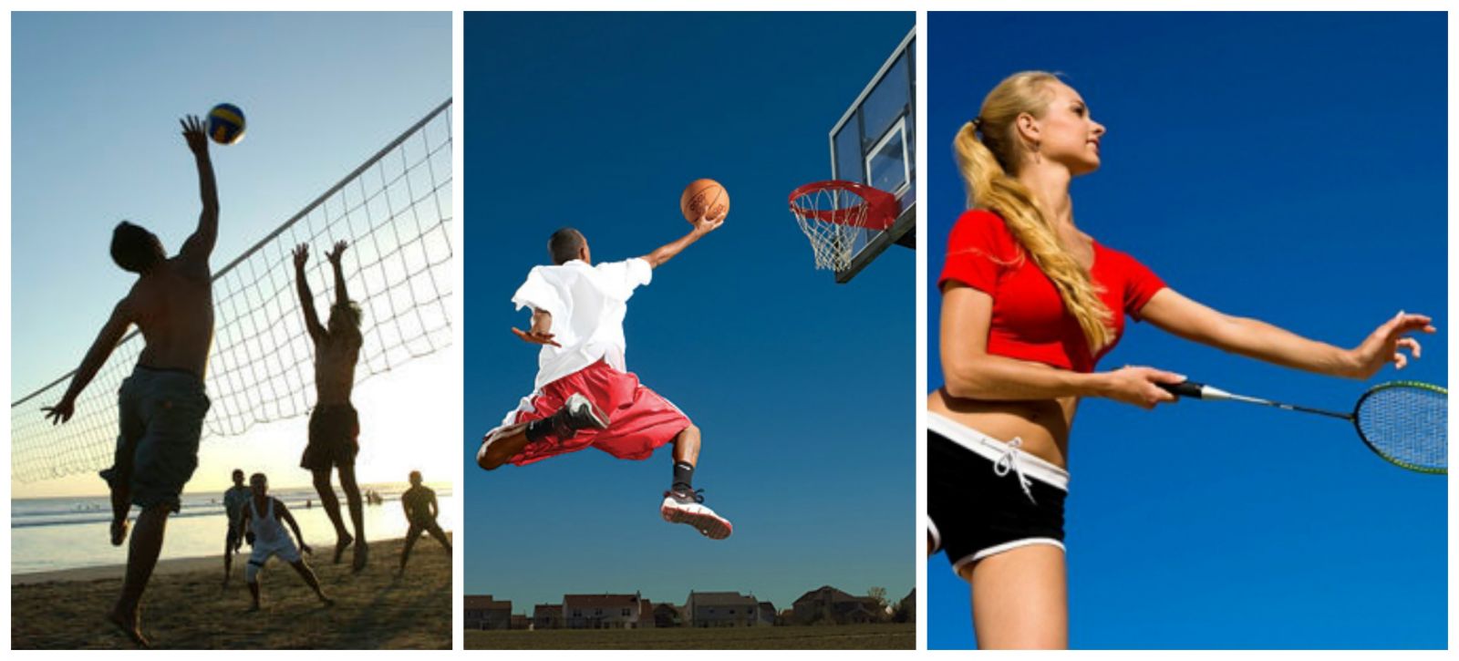 luyện tập các môn thể thao như cầu lông, bóng chuyền, bóng rổ giúp tăng chiều cao hiệu quả
