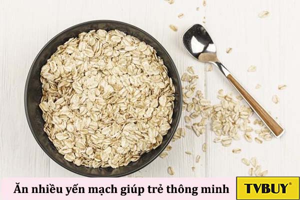 bột yến mạch giúp trẻ thông minh hơn