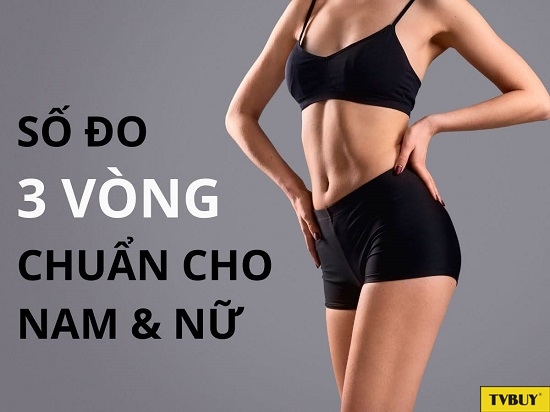 Công thức tính số đo 3 vòng chuẩn cho nam nữ